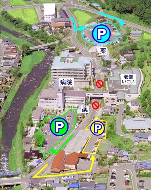 駐車場案内図