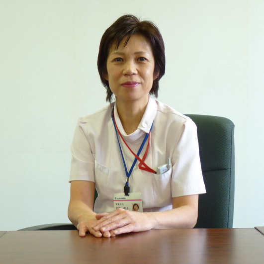 認定看護管理者 両角 直子(看護部長)